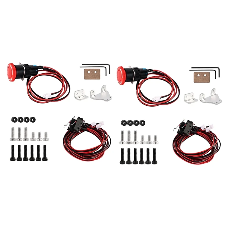 

3018 PRO/Max Engraving Machine Accessories 2Pin Mini Limit Switch + Emergency Stop Switch For CNC Wood Router