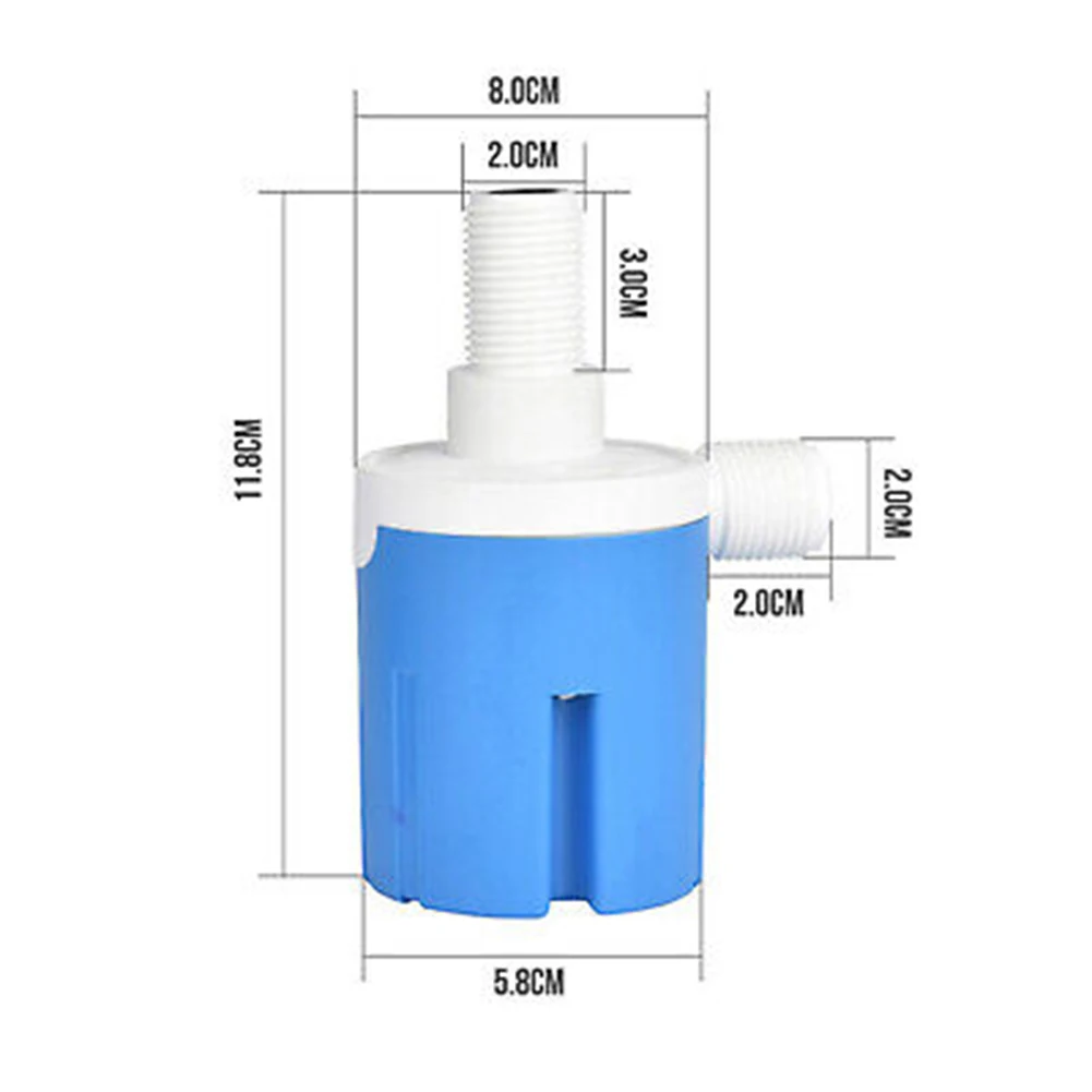 

1/2 Automatic Control Water Level Control Valve Float Valve For Water Tank Water Towers Swimming Pools Toilets
