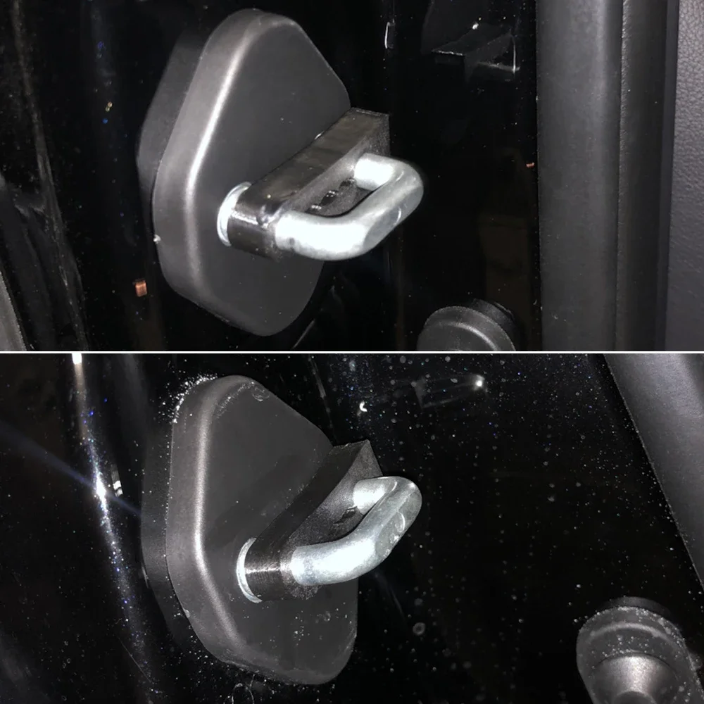 Door Lock Damper Deadener Shock-Absorbing Damping For Chevrolet Aveo T 250 2007 Toyota RAV4 XA30 2001-Land Cruiser