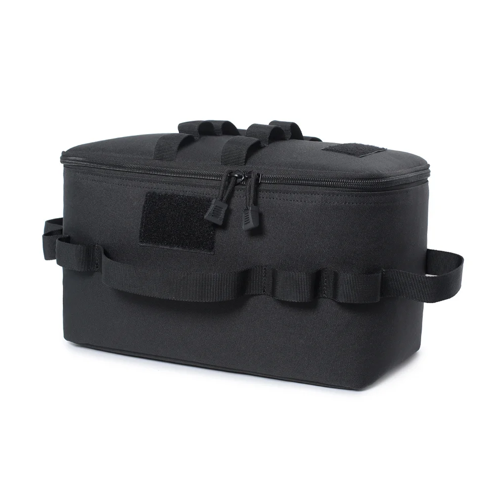 

Camping Gas Tank Storage Bag, Outdoor Ground Nail Cookware Pot Pan Holder Bag