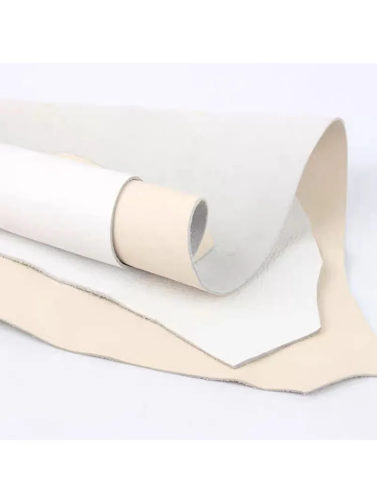 미세결정 소가죽 오프화이트 가죽 소재, 무지 직조 소파, 침대 옆 식탁 의자, 원형 스툴, 부드러운 커버, 전체