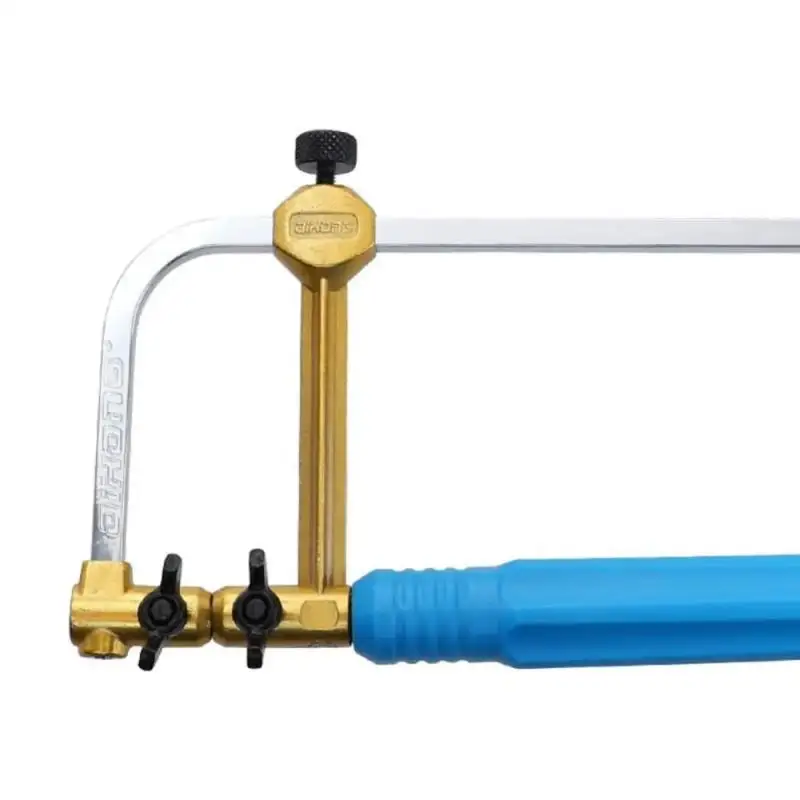 Adjustable Frame Sawbow U-shape Coping Jig Saw for Woodworking Craft Jewelry DIY Hand Tools with Spiral Blades tool 4