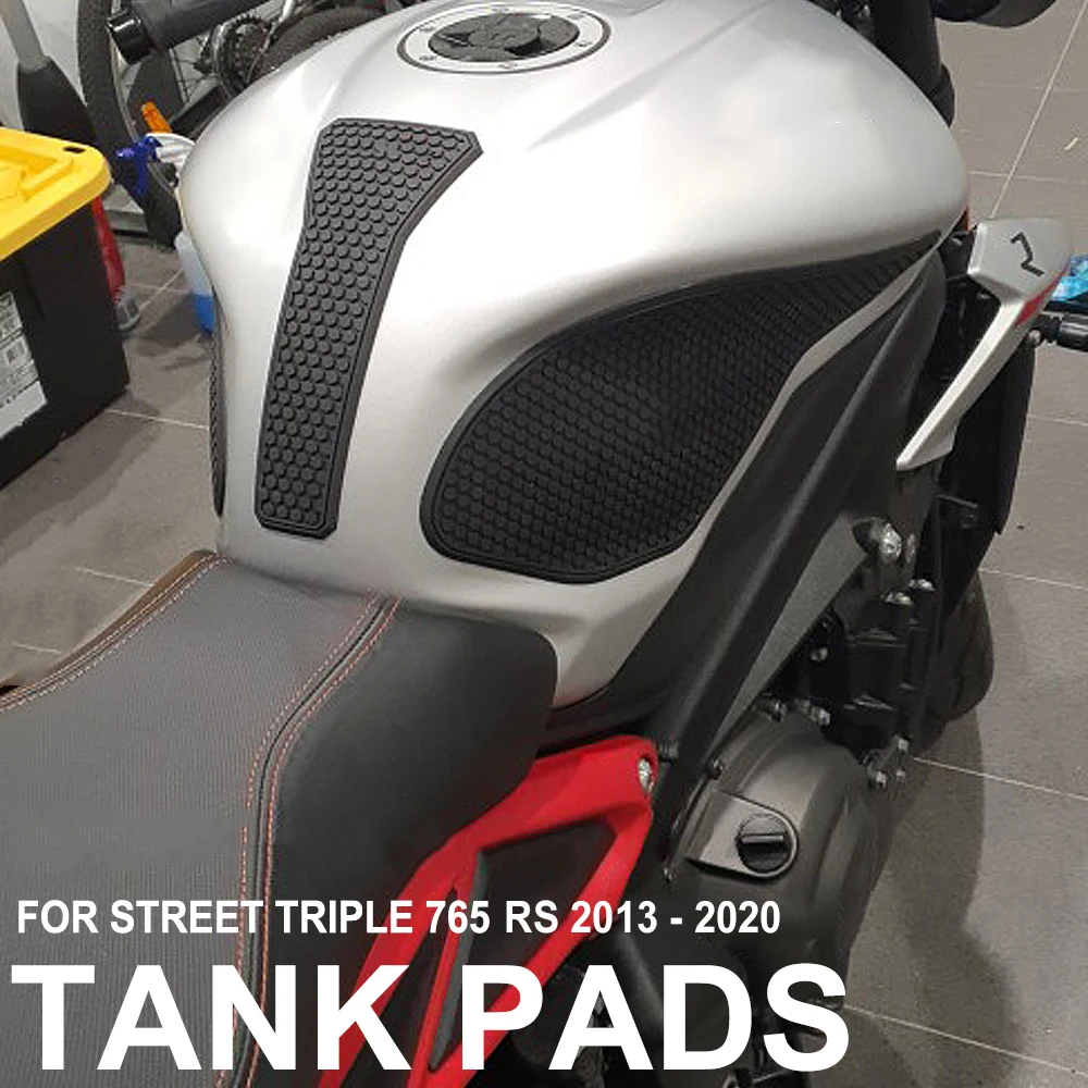 FORStreetTriple765RS201320SideFuelTankPadTankPadsProtector