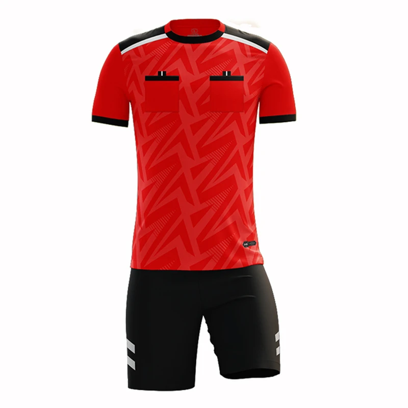 Football Uniform Referee Jerseys Shorts Shirts Suit Tracksuits