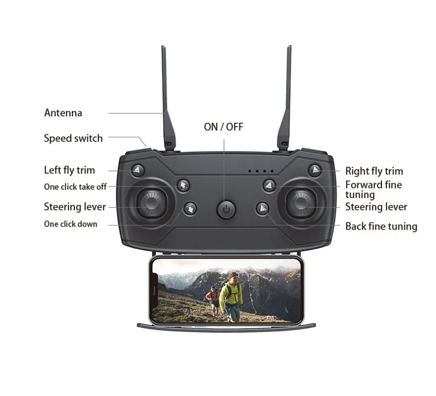 Рисунок 6 - Квадрокоптер E88pro 4K HD с двойной