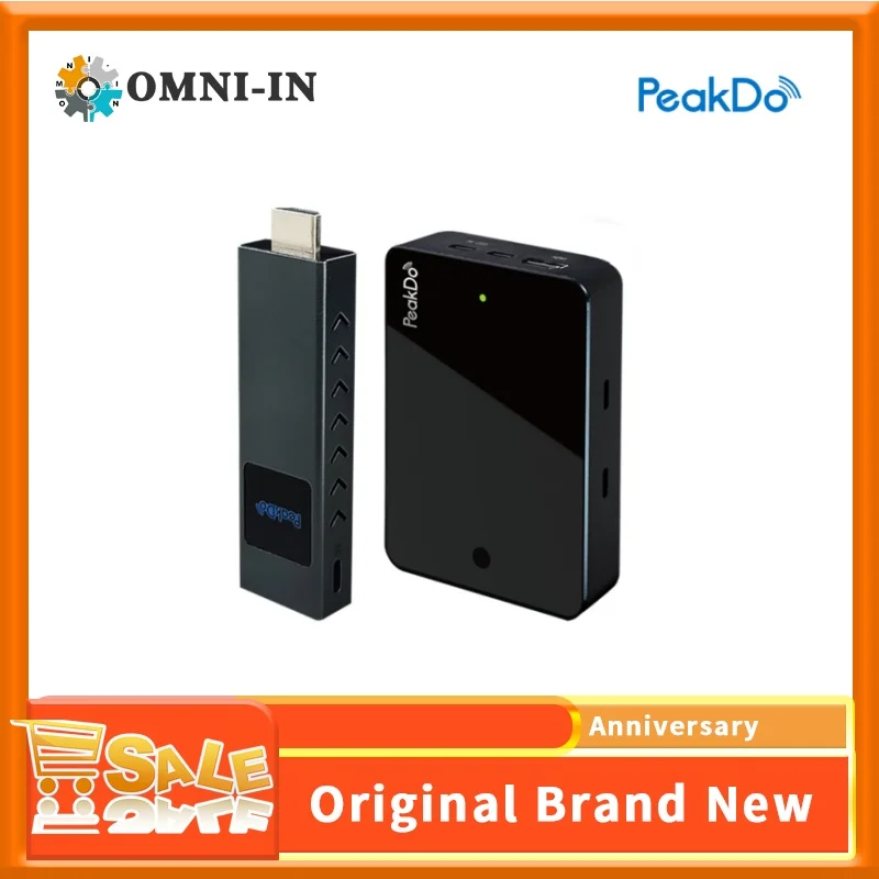 Peakdo-ワイヤレスHDMIトランスミッターおよびレシーバー,p3