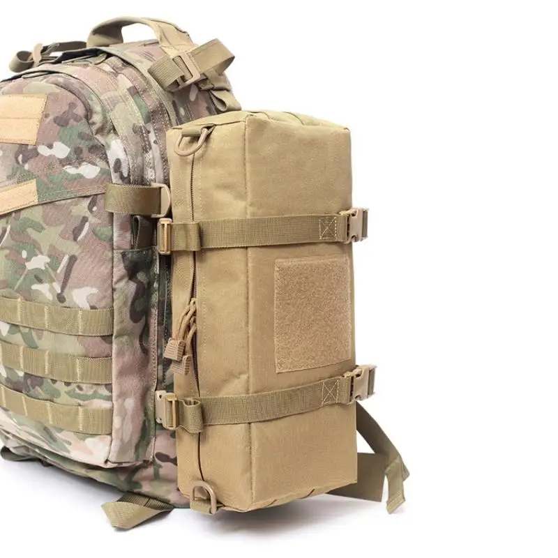 Tactical Backpack Travel Camping MOLLE Pouch Nylon Accessory Outdoor Sports Fishing Sling Hiking Hunting Pack 2