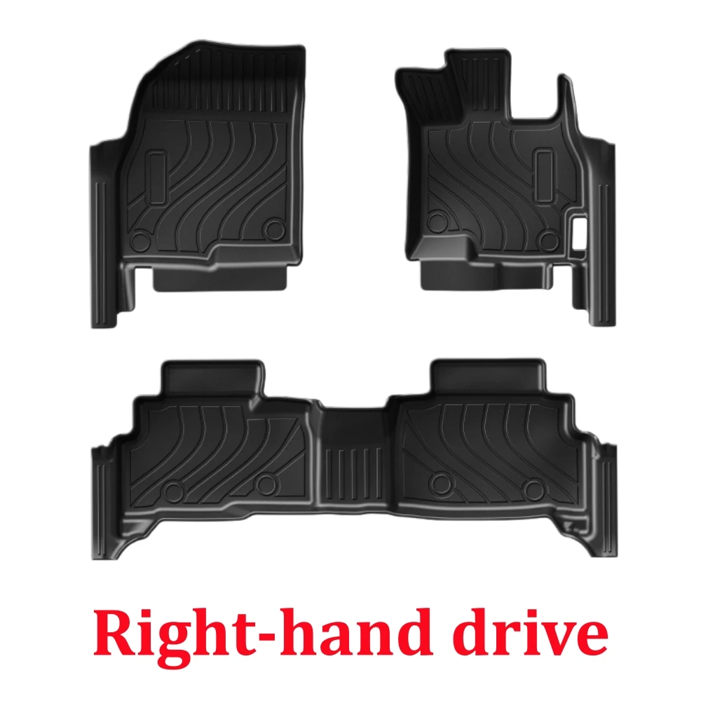 Chery Tiggo 4 Pro / Cross / Hybrid TPE Floor & Boot Mat Set with Sill Strips view 4