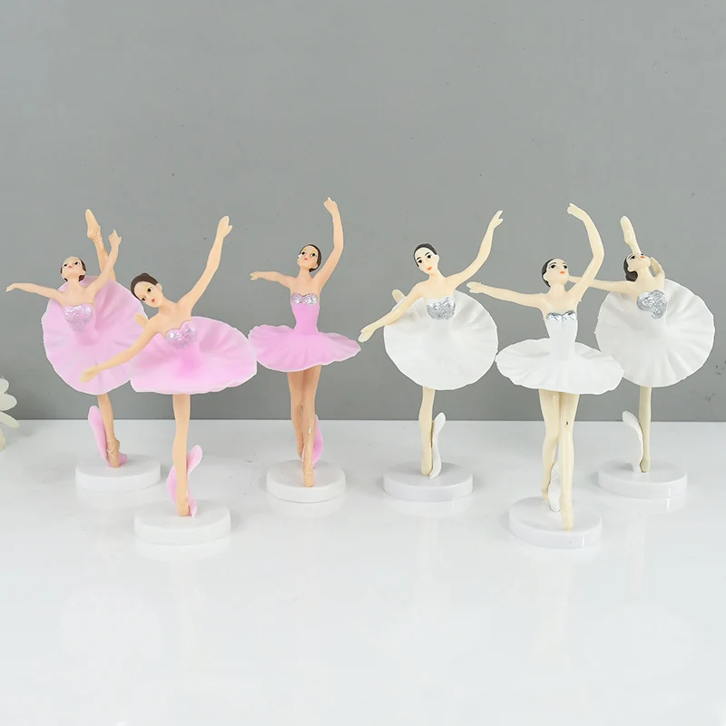 Ballerina Mädchen Kuchen Dekoration Tanzen Ballerina Mädchen Gefälligkeiten Geburtstag Kuchen Topper Hochzeit Geburtstag Party Dessert Backen Dekor – Detail 11