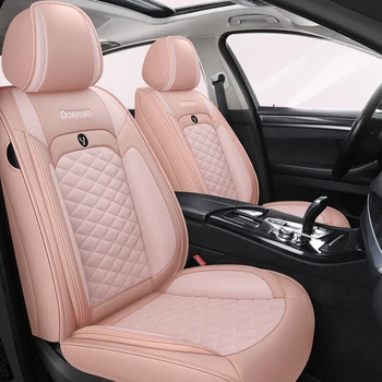 Coprisedili per auto a cinque posti, design a rete a nido d'ape, disponibili in diversi colori, aspetto elegante, adatti alla maggior parte dei veicoli.
