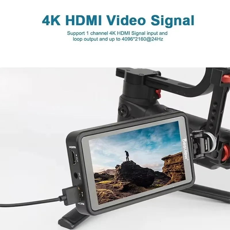 Desview Bestview R5 II R5II 4K Touch Screen HDR 3D LUT Monitor 5.5 inch Full HD 1920x1080 IPS Display Field for DSLR Camera