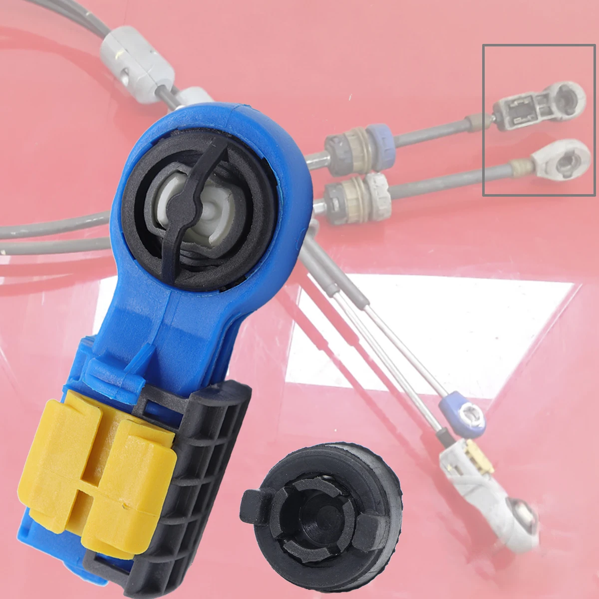 Gear Shift Cable Linkage For Peugeot 5008 End Cup Bushing Repair Kit Connector Adapter Selector Body Buckle Assembly 2009 -