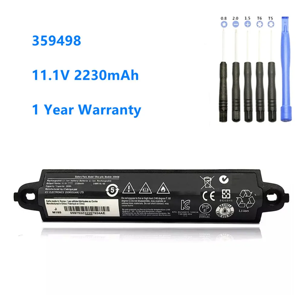 

11.1V 26WH 359498 battery For Bose SoundLink III 330107A 359495 330105 For Bose soundlink Bluetooth Mobile Speaker II 404600