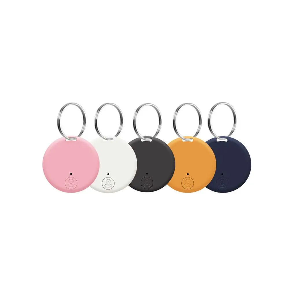 Mini Dog GPS Bluetooth 5.0 Tracker Anti-Lost Device Round Anti-Lost Device Pet Kids Bag Wallet Tracking Smart Finder Locator