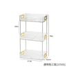 Double-Layer Storage Box Multi-Layer Display Storage Rack Cosmetic Desktop Storage Rack Bedroom Decoration Storage Box 3