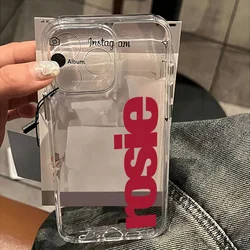 Chic Korean Pink Letter R - Rosie Phone Case - Samsung A22 4G (TTK - CC250923A1)