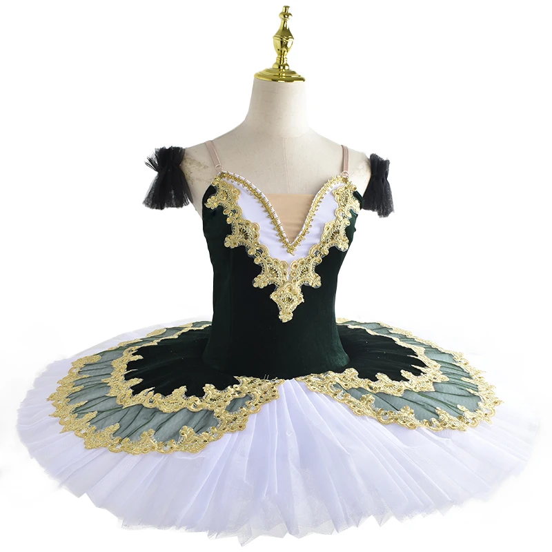 

2022 Red blue Swan Lake Costumes Ballet Tutu Skirt Velvet Tops For Ballerina Dress Professional Child Kids Girls Woman Dress