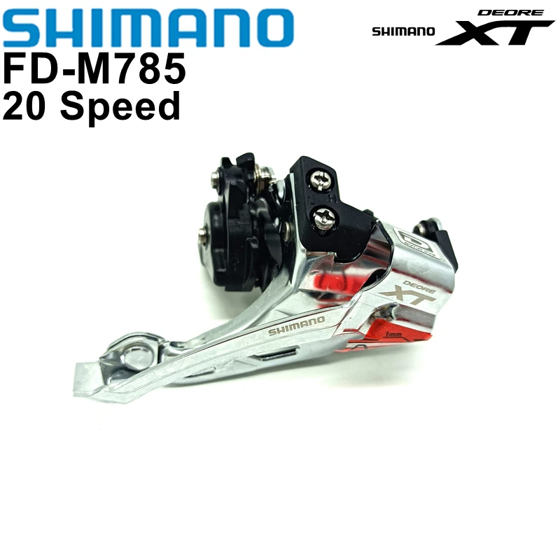 

Переключатель передач передний велосипедный Shimano Deore XT M785, 20 скоростей