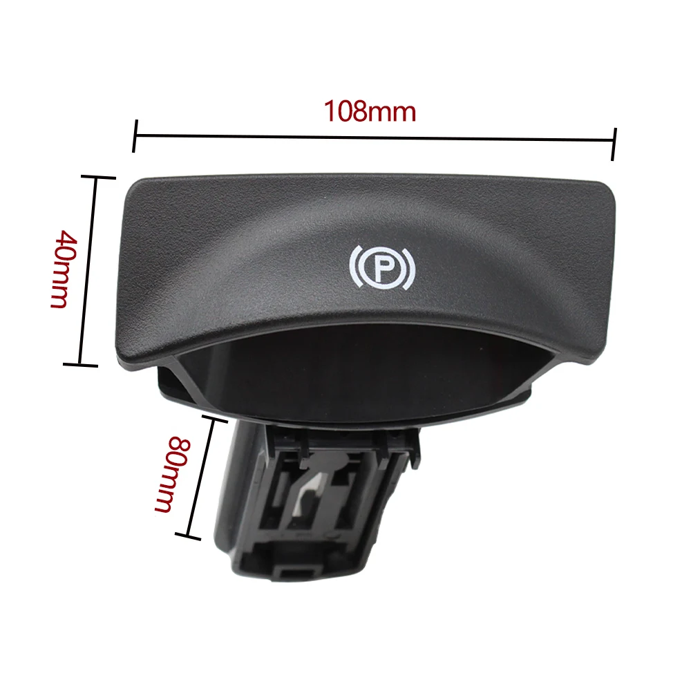 dzstnbhd pour Mercedes pour Benz ML Gl W164 Ml300 Ml350 Classe R W251 R320 R300 R350 Interrupteur Frein À Main Voiture Levier Frein Stationnement Poignée Dégagement Frein Stationnement