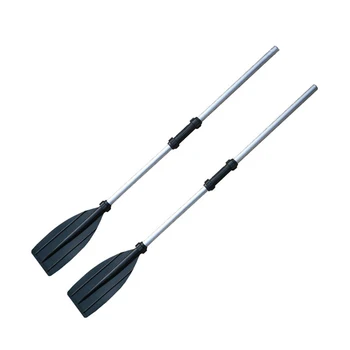 1 Pair 134cm Detachable Boat Rafting Paddle Canoe Surfing Oar Boating Accessory 2