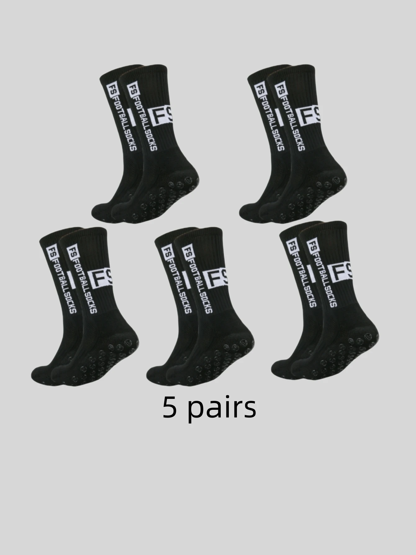 5 pairs of sports socks 2