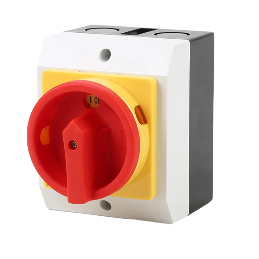 UKP Wasserdichter Trennschalter Hauptschalter Leistungsschalter 4P 20A 440V Drehschalter Ausschalter IP65 UKP Schalter Elektrisches Teil – Detail 11