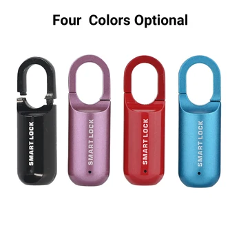 MQ-1017 Smart Fingerprint Padlock Waterproof Biometric Lock Portable Keyless Security Lock Anti-Theft Lock for Luggage School 1