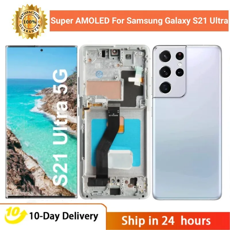 SuperAmoledForSamsungGalaxyS21Ultra5GScreenReplacementFor