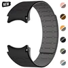 Magnetic Silicone Strap for Samsung Galaxy Watch 7 6 5 4 44 40mm 6Classic 43mm 47mm No Gaps Sports Bracelet for Galaxy 5Pro 45mm