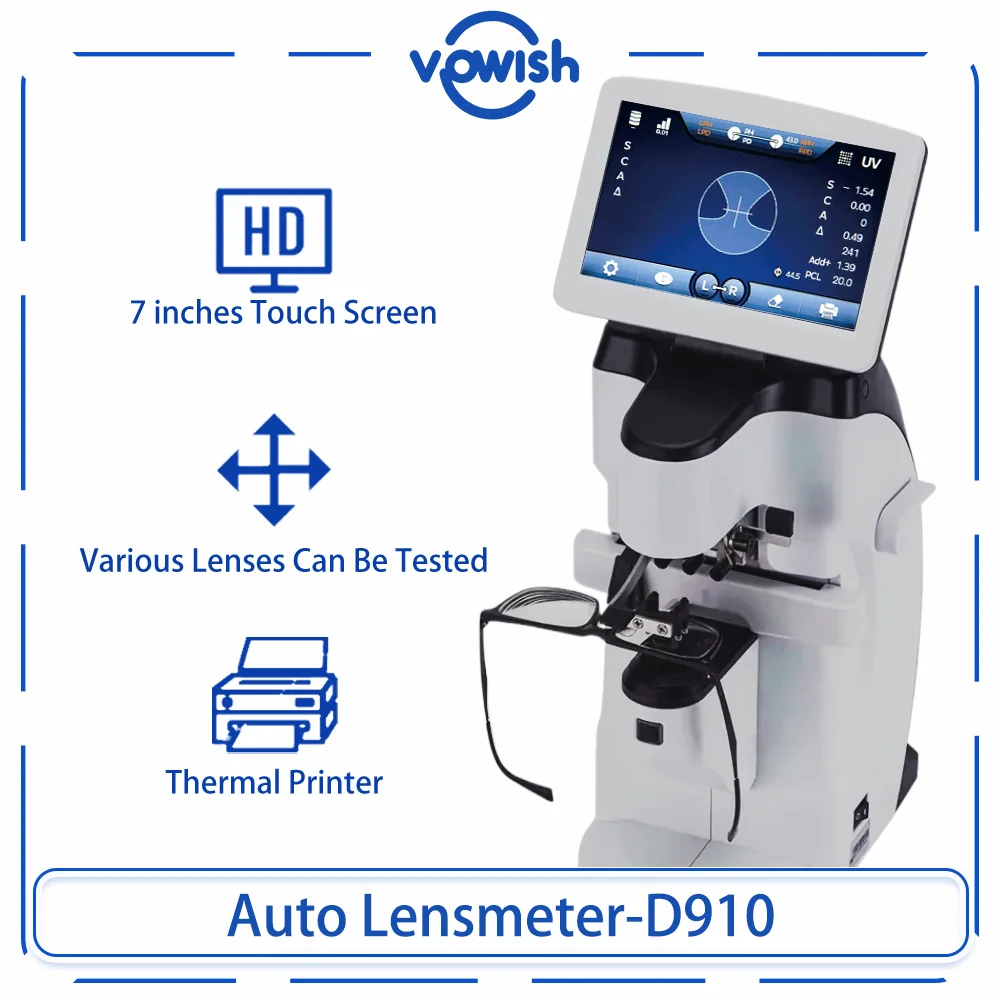 Optical Equipment Digital Automatic Lensometer Focimeter D910 New Digital Auto Lensmeter Lensometer Focimeter