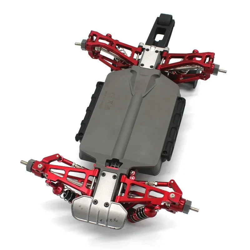 Stainless Steel Skid Plate Chassis Armor for MJX Hyper Go 1/16 RC Cars – detail image 4