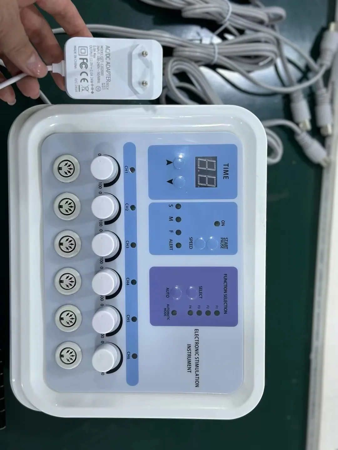 Microcurrent EMS Electric Muscle Stimulator Body Massager Weight Loss Electro Myostimulation Machine