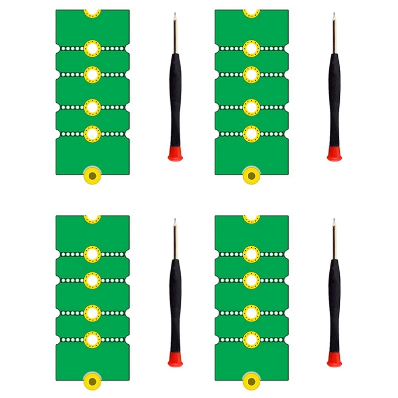 

4X NGFF NVME M.2 Extended Bracket 2230 To 2242/2260/2280,2242 To 2280,2260 To 2280 Transfer Adapter Expansion Rack Board
