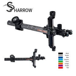 TP8810 Compound Bow Sight Carbon Fiber Bracket L/R Hand Fast Adjustable Detachable Archery Shooting Hunting Competitive Sights