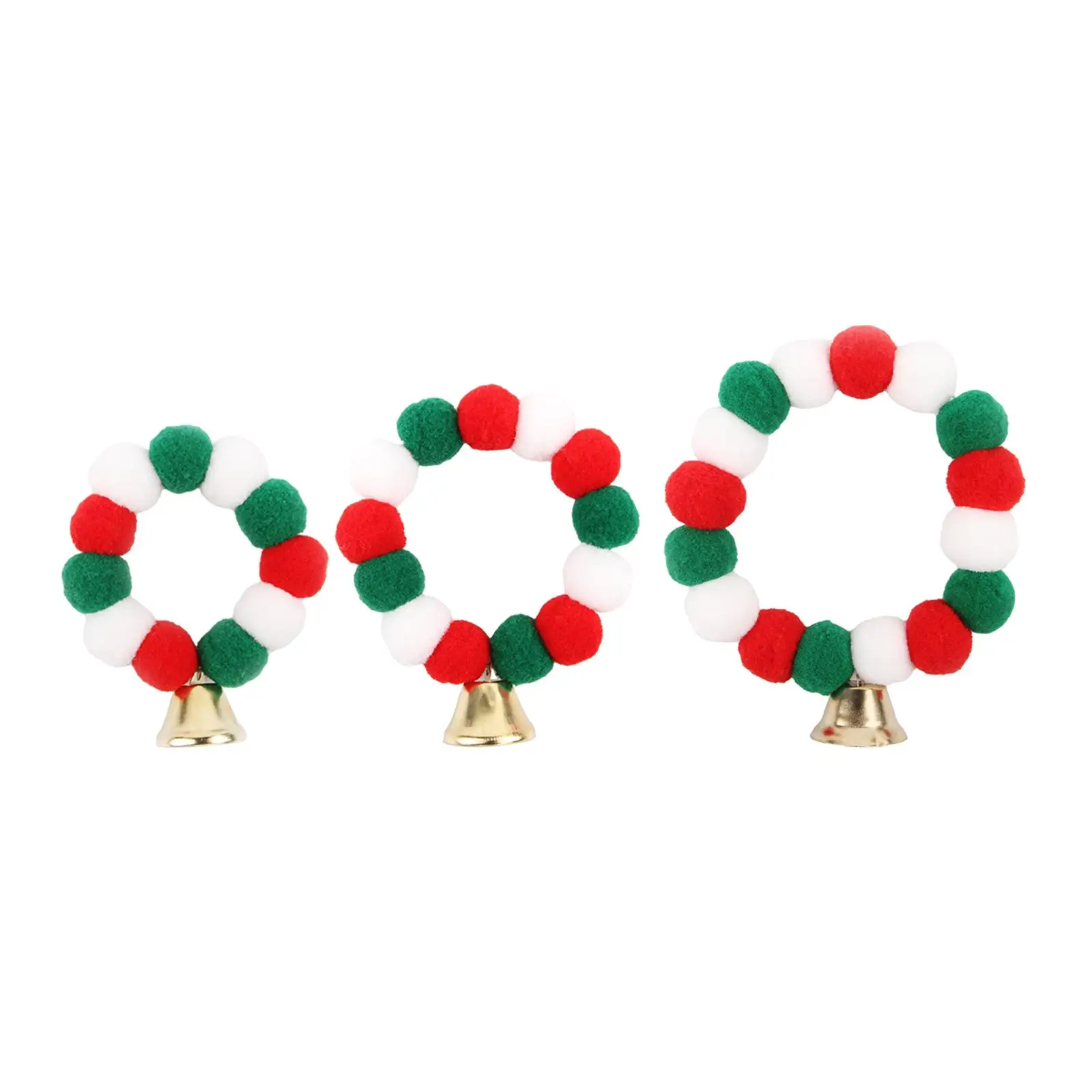 

Ожерелье для щенка с плюшевыми шариками, ожерелье для воротника, рождественский подарок, удобный Новогодний подарок, эластичный ошейник для кошки, товары для прогулок