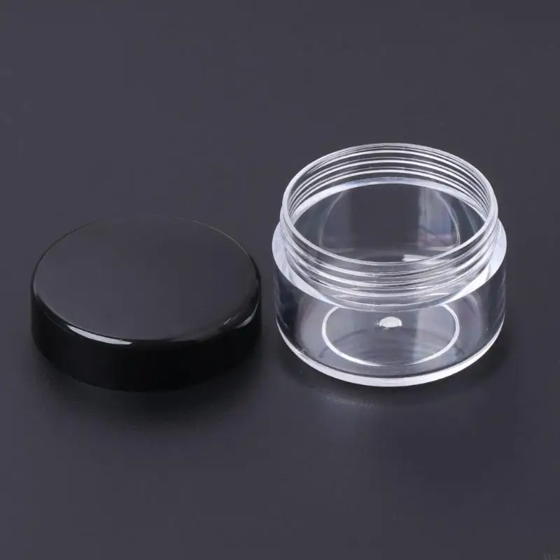 AXYC Mini Sample Bottle Fillable Empty Bottles Container with Lid Sealing Holder for Airplane Make Up Lip Balms Eye