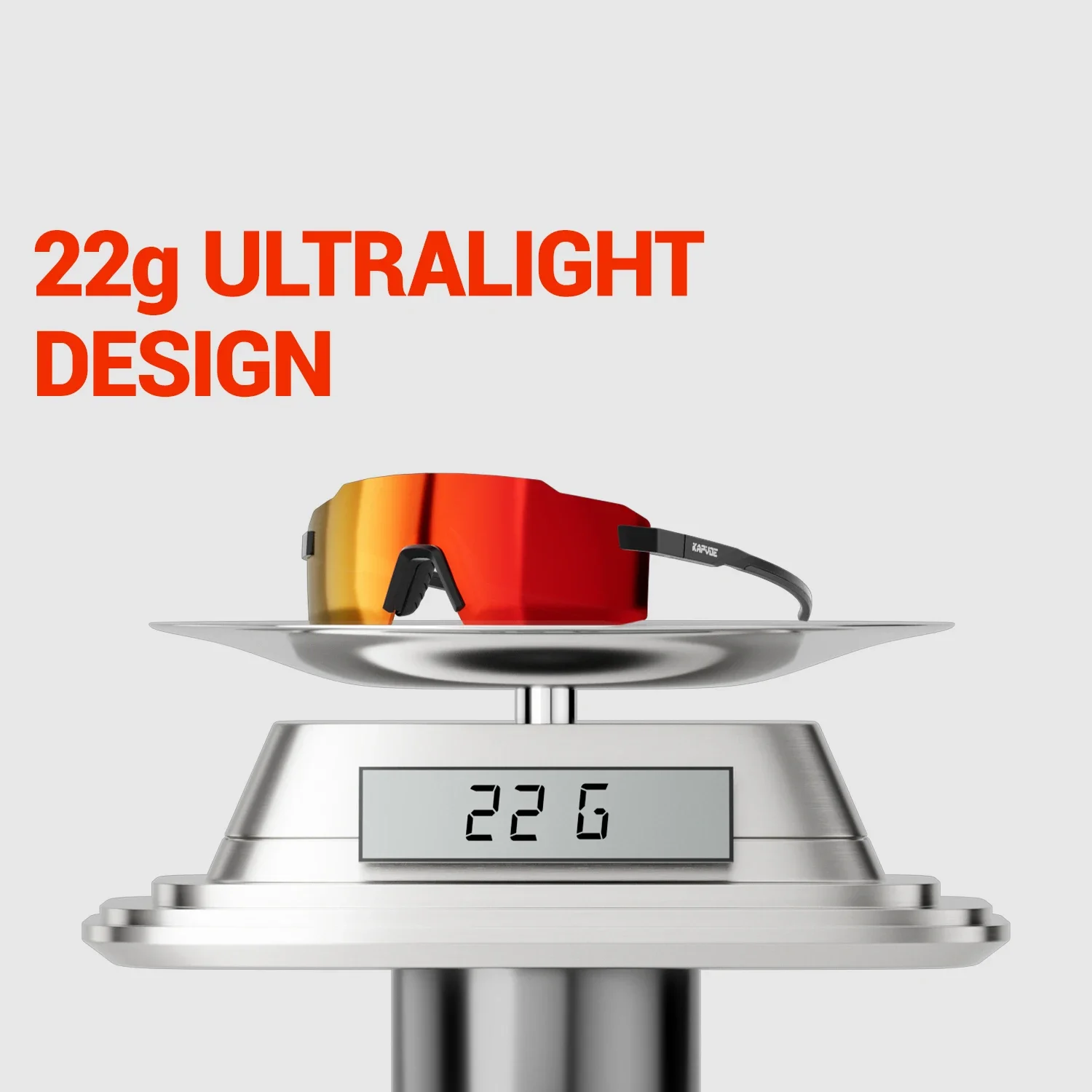 Kapvoe Photochromic Runnning Sunglasses  Light-Weight Cycling Glasses for Men Wide Vision Adjustable Women UV400 Hiking Eyewear