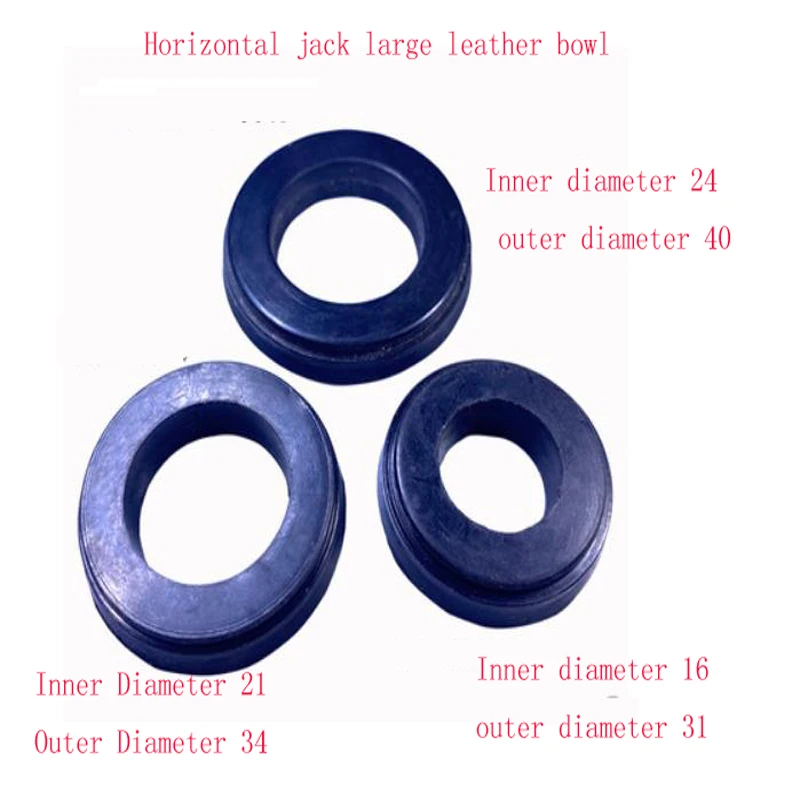 

Horizontal 2 Ton 3 Ton Jack Big Leather Bowl Oil Seal Rubber Ring Seal Ring Black Leather Bowl Repair Accessories Black Rubber R