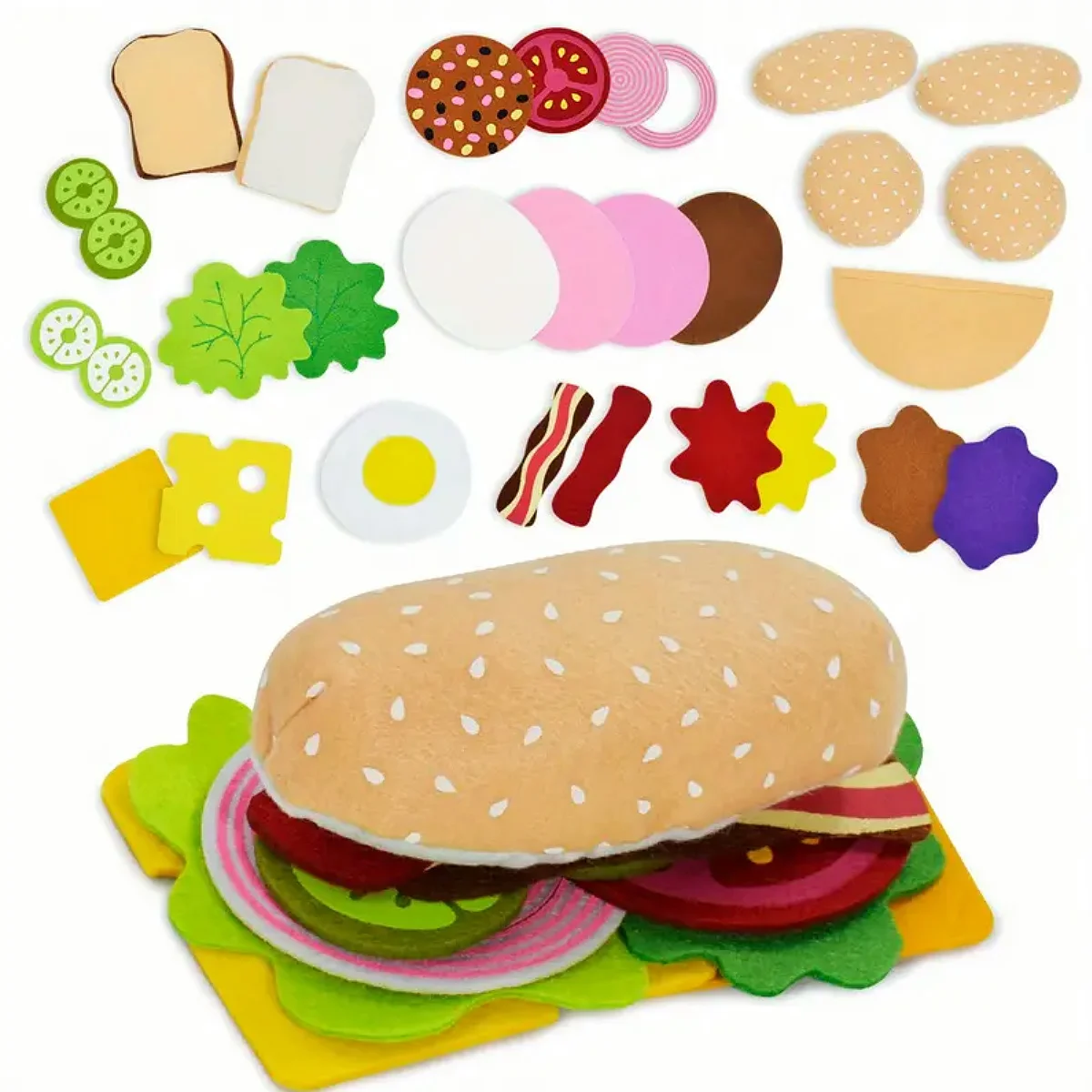 Melissa And Doug Melissa Doug Felt Sandwich Melissa And Doug