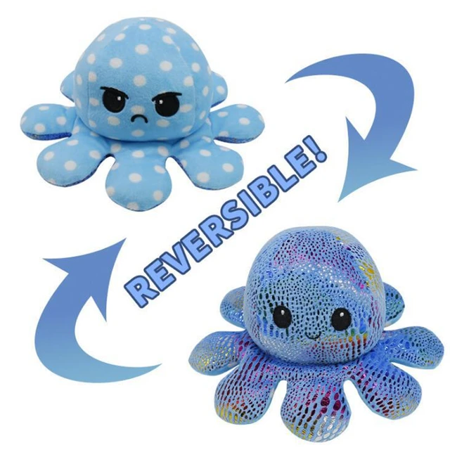 aReversible / Flip Octopus Plush Toy