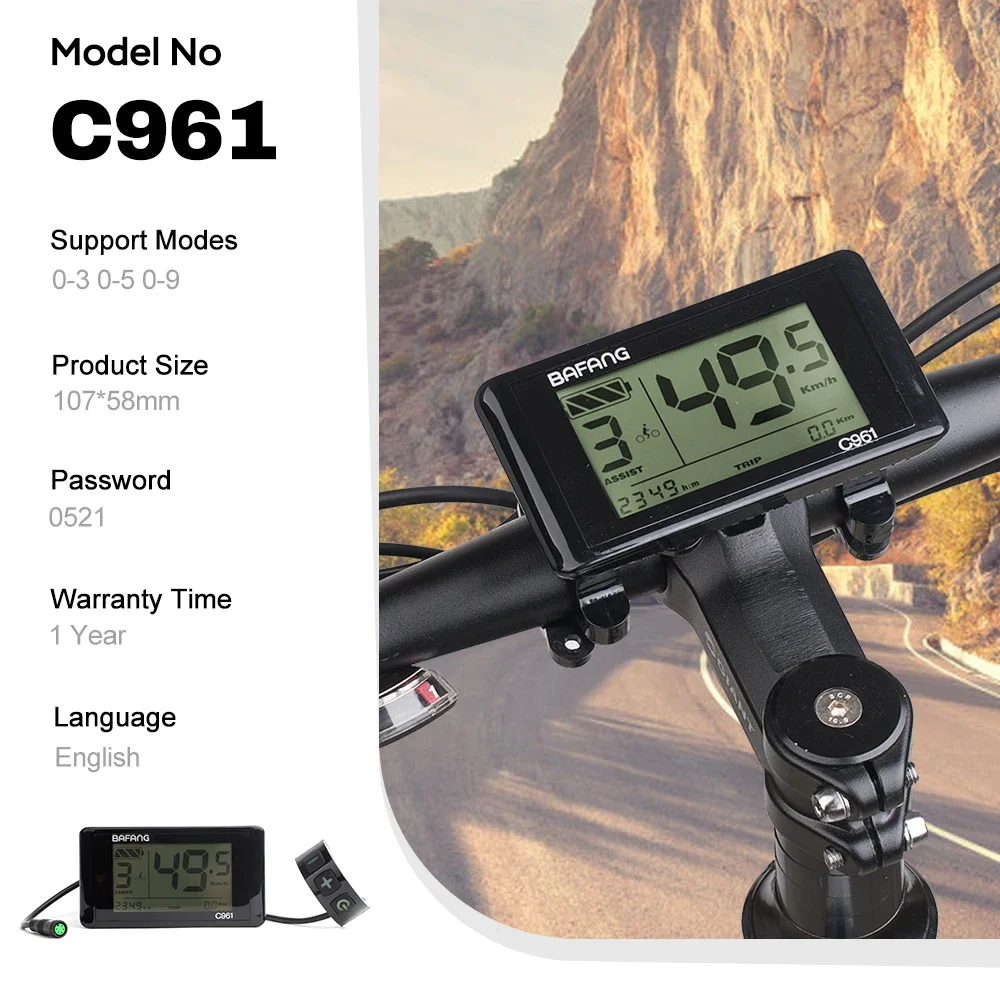 Controller Hallomotor 36V/48V 500W 20A Per Motore Bafang G060, Ebike A Ruota Grassa
