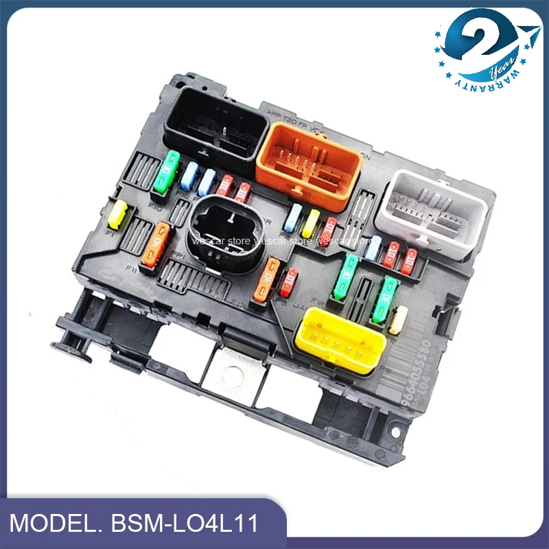 Nuovissimo Gruppo Portafusibili Originale Bsm-Lo4/L11 6500Fh Per Peugeot 107 207 307/207Cc Citroen C4 C5 9664055780 9664055580