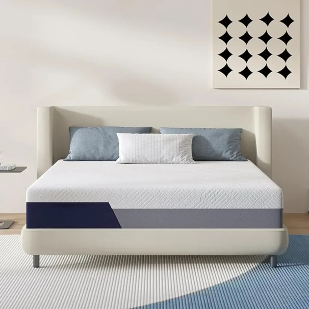 

Full Size Mattress in a Box for Cool Sleep 10Inch Gel Memory Foam Mattress Full Matress Pressure Relief King Size Bed Mattresses