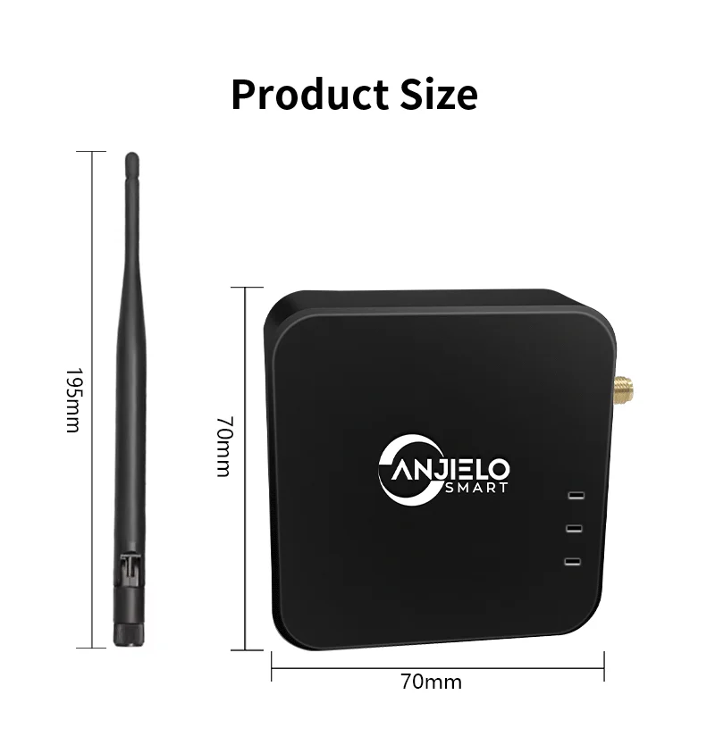 5dBi High Gain Antenna WIFI Halow Wireless Network Bridge Stronger Signal Long D