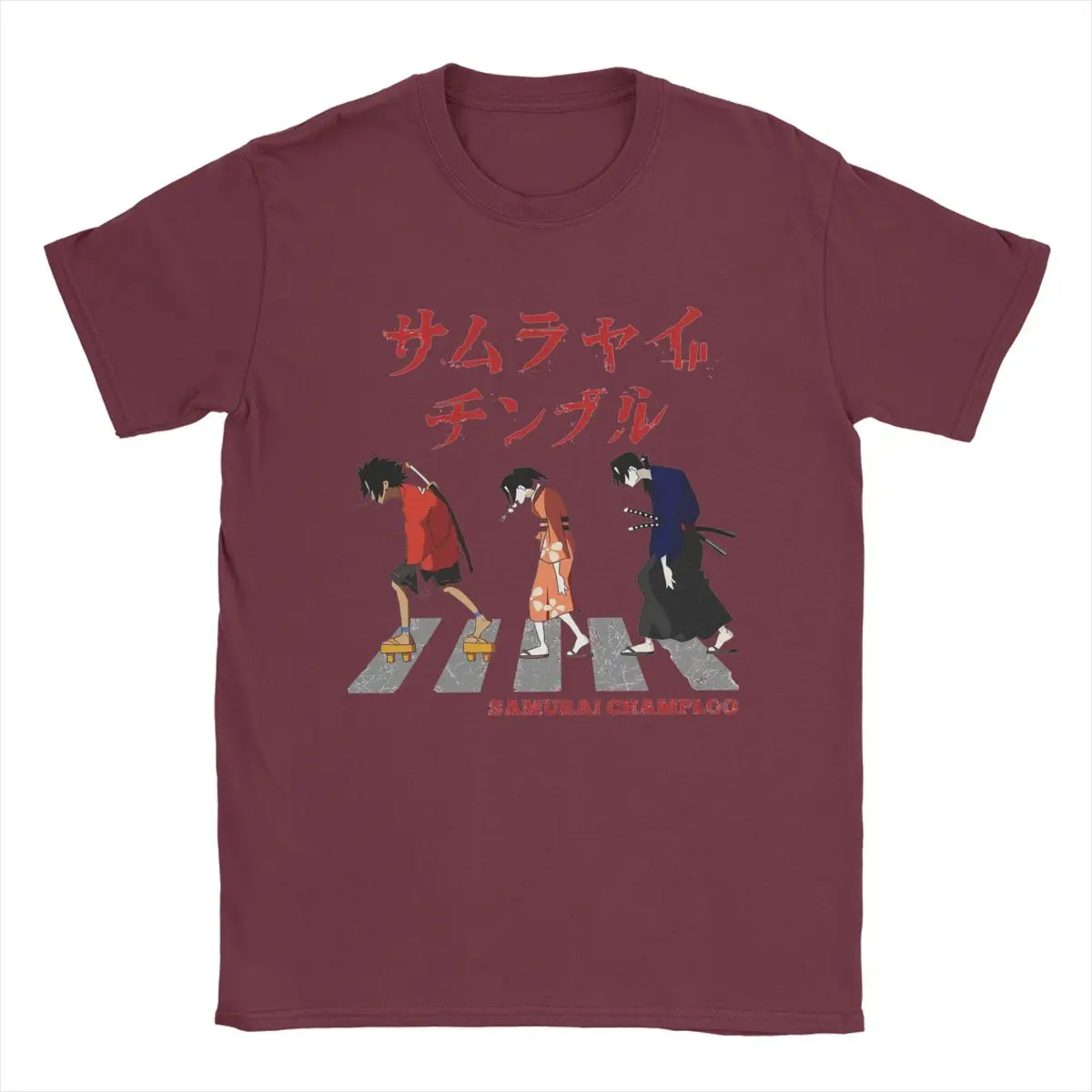 T-shirt Anime Samurai Champloo - Personnage Mugen - Tailles S à 3XL - Noir - Neuf Avec étiquettes - Unisexe