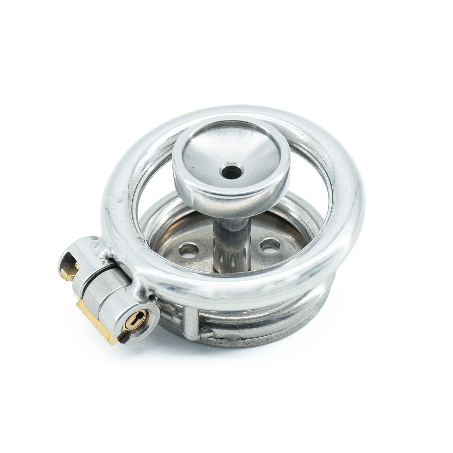 Stainless Steel Flat Chastit Cage with Catheter Sexy Toy for Men Positive Chastity Device Peins Ring Erotic Urethral Lock Couple