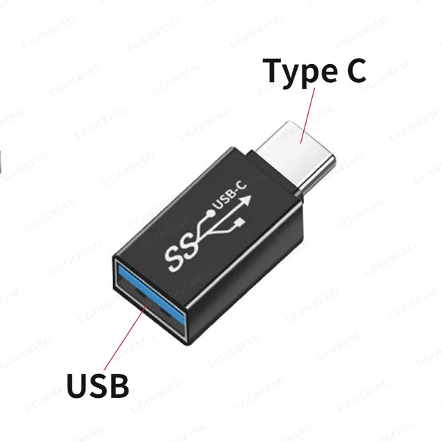 OTG Adapter USB 3.1 Type C Female To USB 3.0 Male Converter 10Gbps Type
