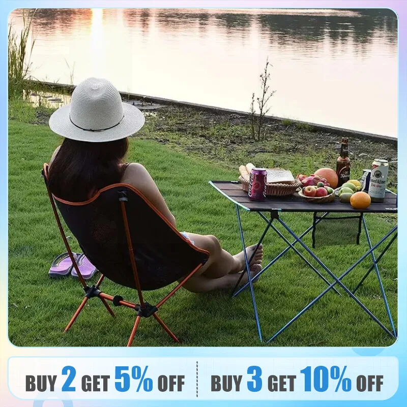 Ultraleichter Klappstuhl Für Outdoor - Nur 800g Mit 7075 Aluminium Rahmen