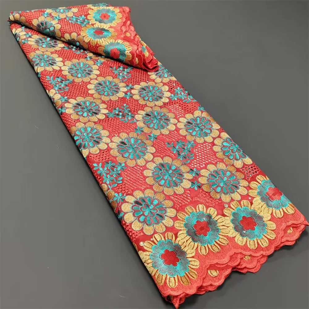 

African Embroidery Lace Fabric Sewing 2023 High Quality Dubai Lace Cotton Lace Fabric Swiss Voile Lace In Switzerland t-0150