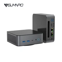 YSJMNPC Mini PC Intel Core i7-11390H gaming Computer Win11 2*RJ45 2.5G 4*USB3.2 HD DP Type-C Thunderbolt 4 M.2 SSD WiFi 6 BT5.0 1
